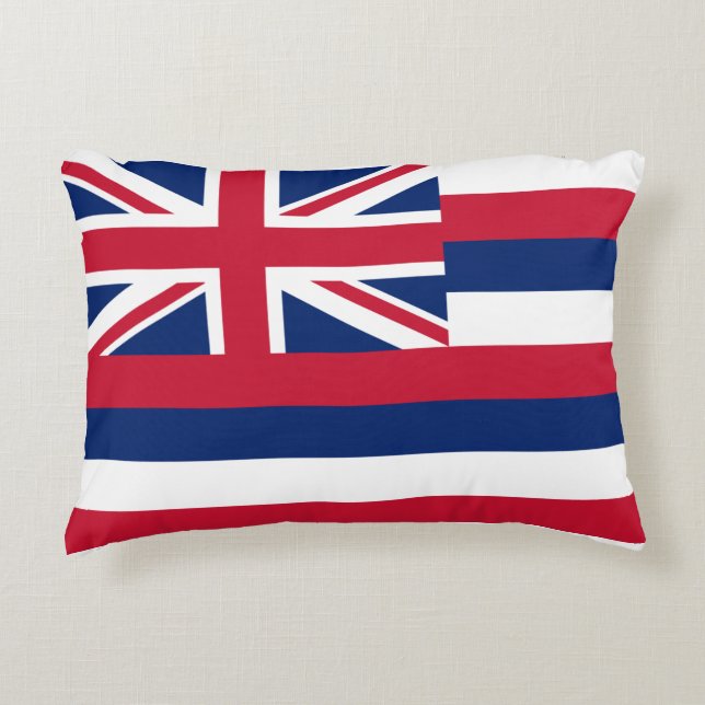 Hawai’i Flag Decorative Cushion (Front)