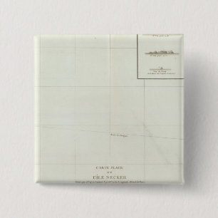 Hawaii 15 Cm Square Badge