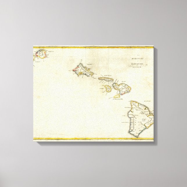Hawaii 2 canvas print (Front)