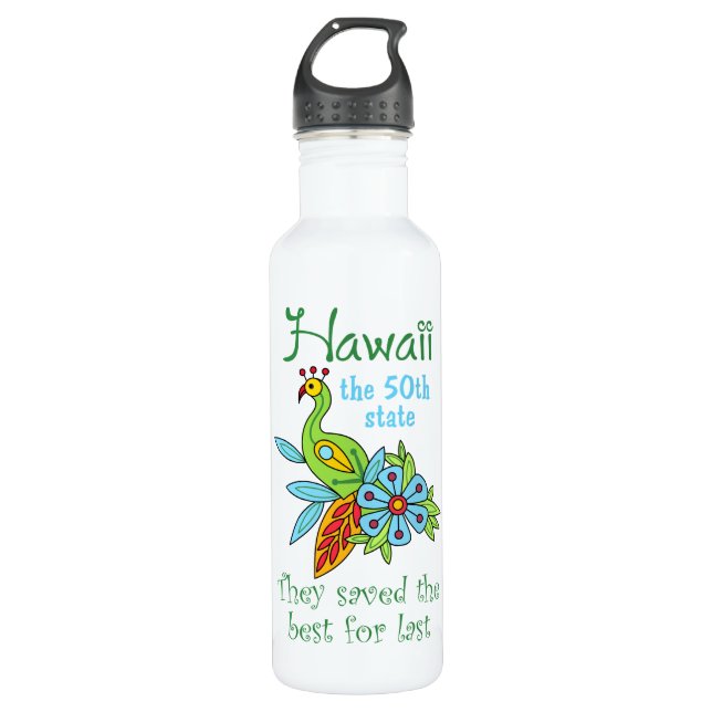 Hawaii 710 Ml Water Bottle (Front)