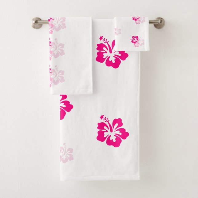 Hawaii Aloha Collection Bath Towel Set (Insitu)