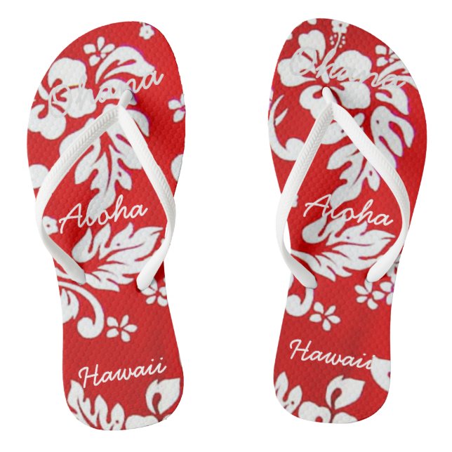 Hawaii Aloha Collection - Ladies Jandals (Footbed)