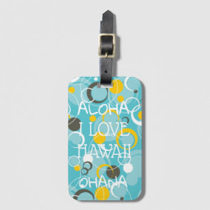 Hawaii Aloha Collection - Luggage Tag