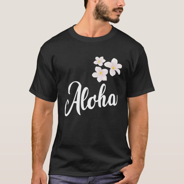 Hawaii Aloha Hibiscus Hawaiian Party 13 T-Shirt (Front)