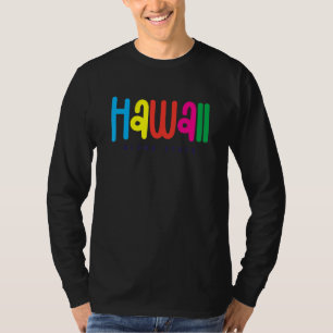 Hawaii Aloha Islands Colourful Beach Vacation Boys T-Shirt