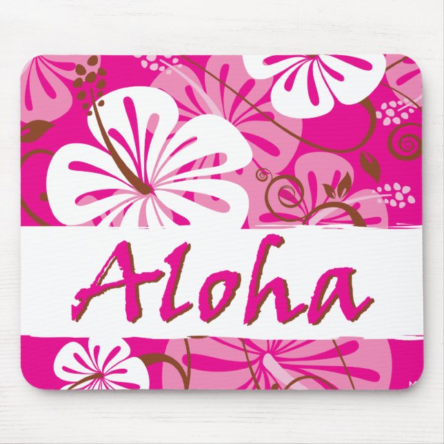 Hawaii Aloha Mousepad (Front)