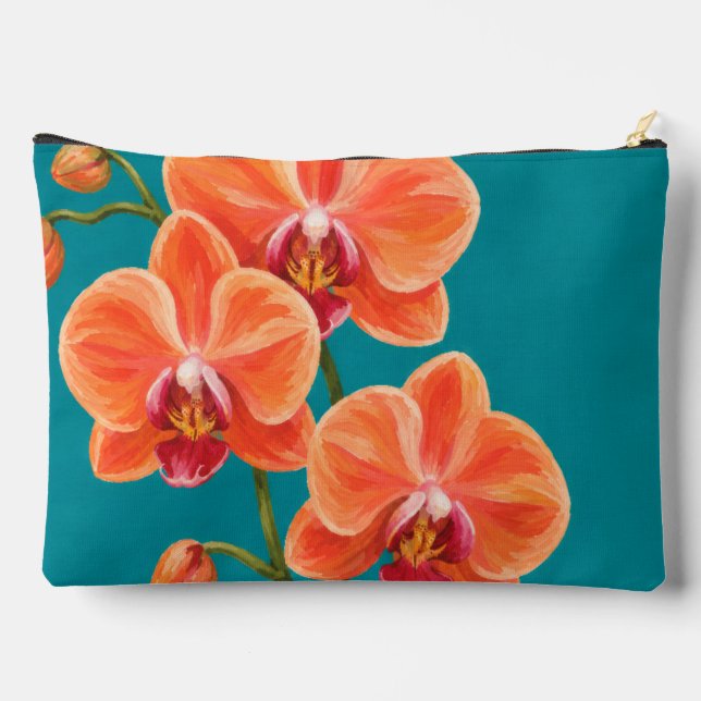 Hawaii aloha print pattern accessory pouch (Back)
