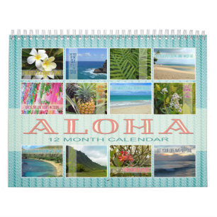 Hawaii Aloha Quotations/Photography Calendar