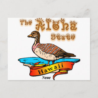 Hawaii Aloha State Nene Postcard
