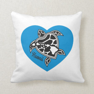 Hawaii Aloha Turtle Cushion