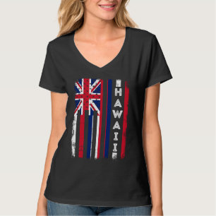 Hawaii American Flag Home State of Hawaii Flag T-Shirt