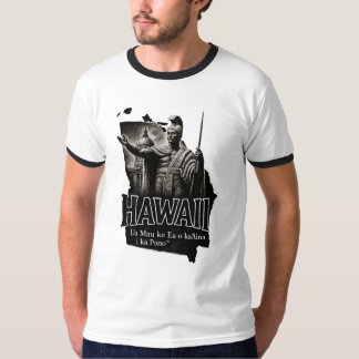 Hawaii Artistic T-Shirt – King Kamehameha Statue