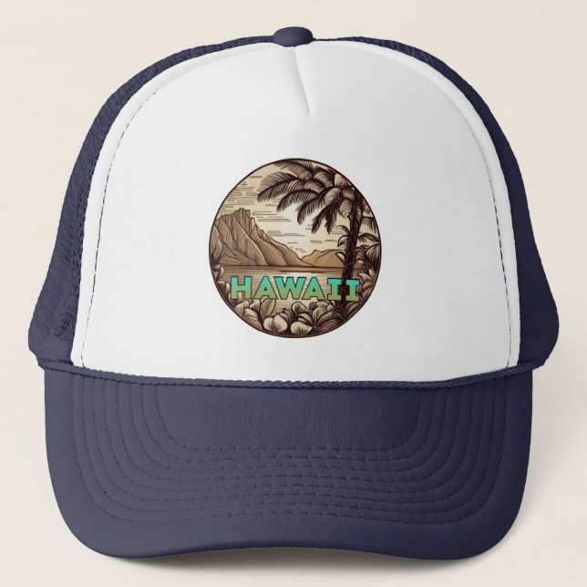 Hawaii Baseball Hat  (Front)