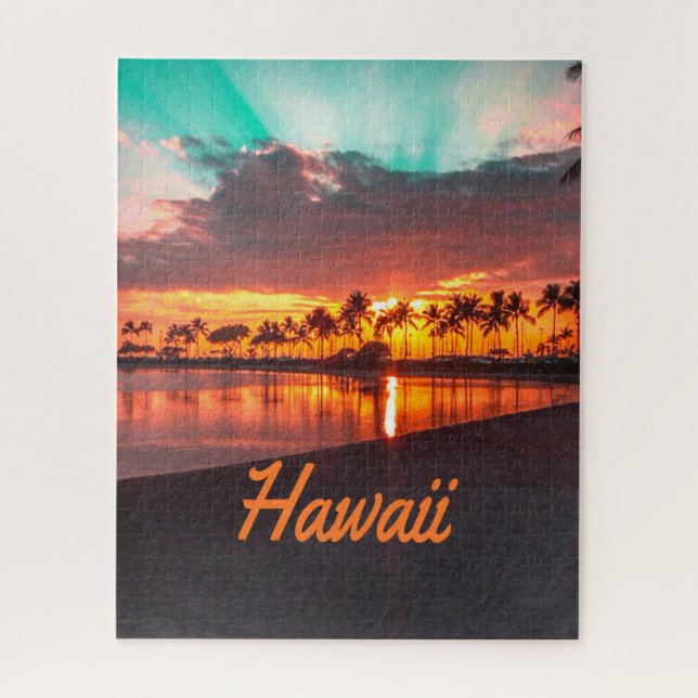 Hawaii Beach Hawaiian Islands Jigsaw Puzzle (Vertical)