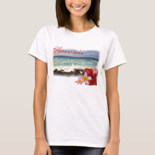 Hawaii beach ladies shirt