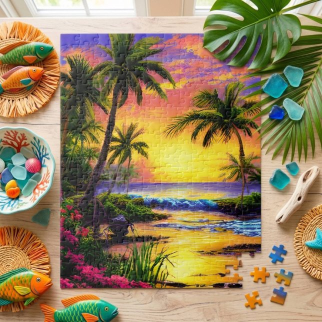 Hawaii Beach Scenery Jigsaw Puzzle (Creator Uploaded)
