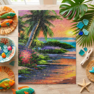 Hawaii Beach Scenery Jigsaw Puzzle