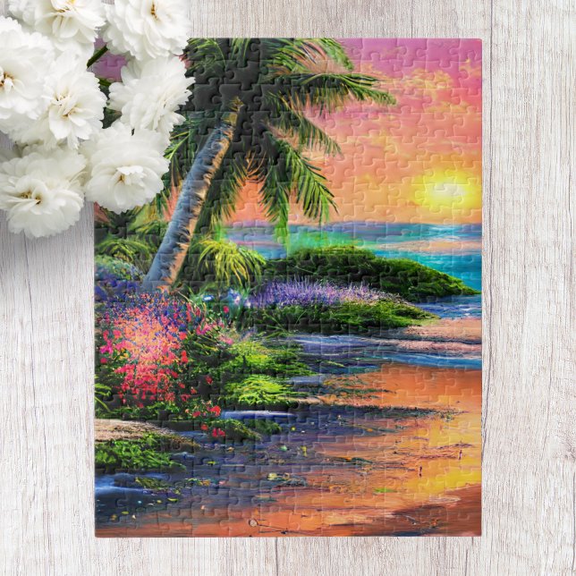 Hawaii Beach Scenery Jigsaw Puzzle (Creator Uploaded)