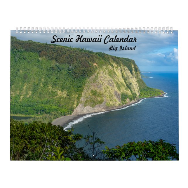 Hawaii Big Island Calendar (Cover)