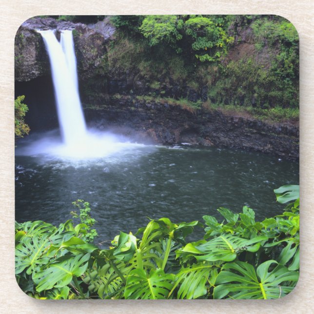Hawaii, Big Island, Hilo, Rainbow Falls, Lush Coaster (Front)