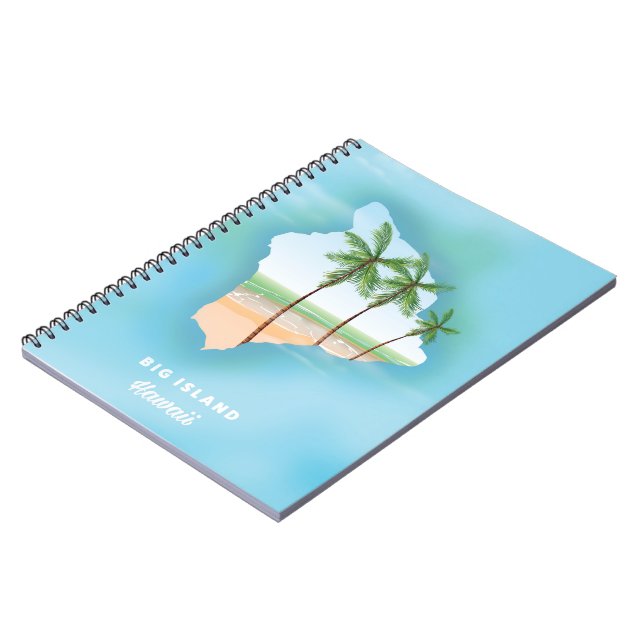 Hawaii Big island Notebook (Left Side)