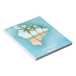 Hawaii Big island Notepad