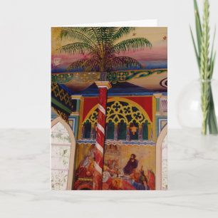 Hawaii Big Island Painted Church Frescoe Card