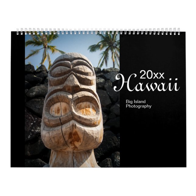 Hawaii Big Island Scenic Travel Photography 2024 Calendar (Cover)