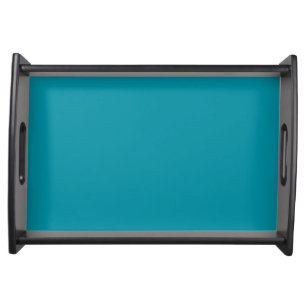 Hawaii Blue Personalised Aqua Teal Trend Colour Serving Tray