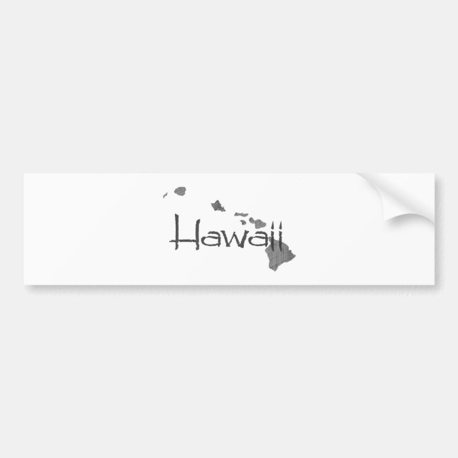 Hawaii Bumper Sticker (Front)