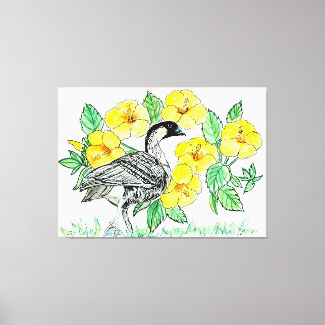 Hawaii Canvas Print (Front)