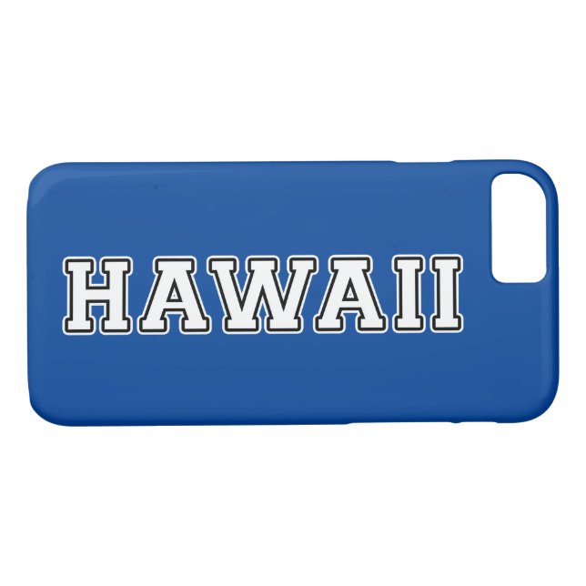 Hawaii Case-Mate iPhone Case (Back (Horizontal))