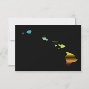 hawaii chill fade invitation