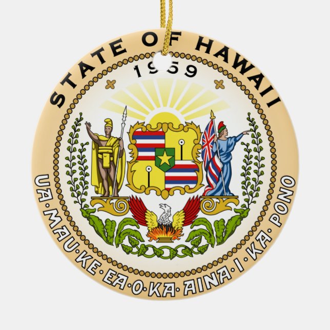 Hawaii* Christmas Ornament   ハワイ クリスマスの飾り (Front)