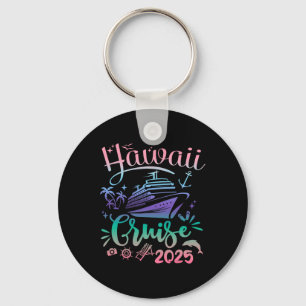 Hawaii Cruise 2025 Family Group Friends Vacation M Key Ring
