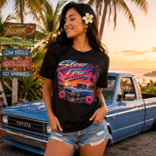 Hawaii culture - Low rider slow and low Tri-Blend Shirt