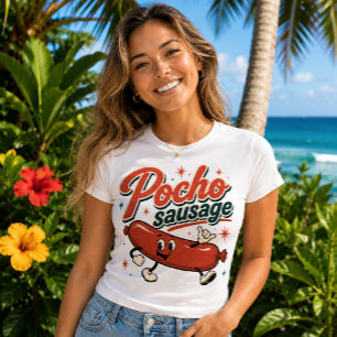 Hawaii culture - Pocho Sausage Tri-Blend Shirt
