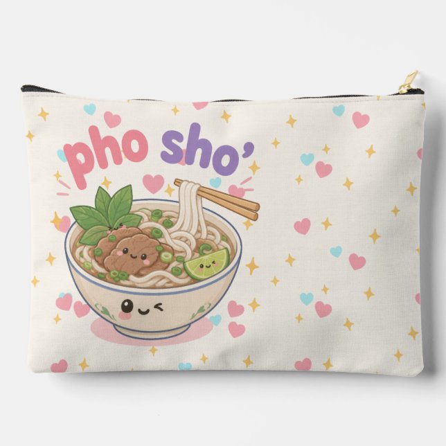 Hawaii culture quote pun pattern accessory pouch (Back)