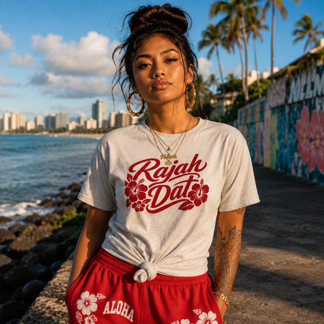 Hawaii culture - Rahjah Tri-Blend Shirt (Creator Uploaded)