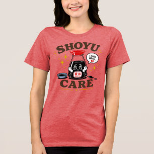 Hawaii culture - Shoyu Care Tri-Blend Shirt