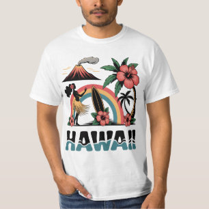 Hawaii Cute Funny T-Shirt Gift For Him Her Machine