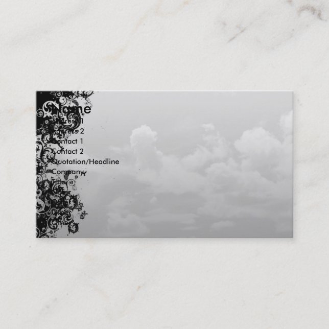 Hawaii dazzles business card (Front)