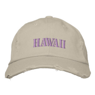 HAWAII EMBROIDERED HAT