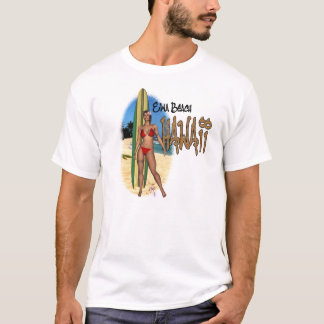 Hawaii Ewa Beach Surfer Girl T-Shirt