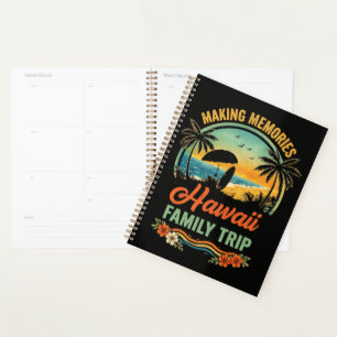 Hawaii Family Trip Beach Sunset Paragliding Scene Planner