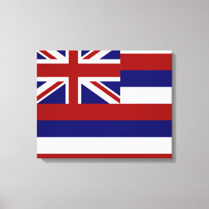 Hawaii flag canvas print