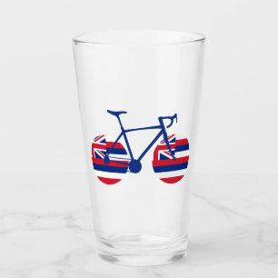 Hawaii Flag Cycling Glass