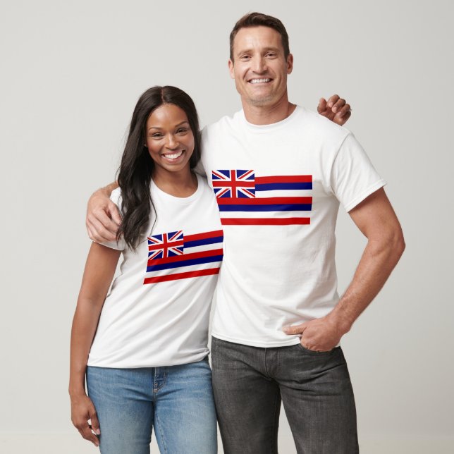 Hawaii Flag, Flag of Hawaii T-Shirt (Unisex)