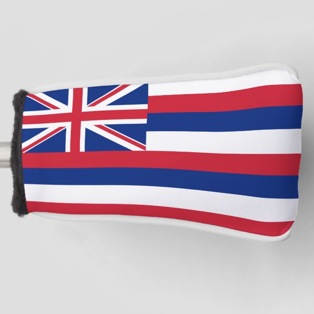 Hawaii Flag Golf Head Cover (Front)