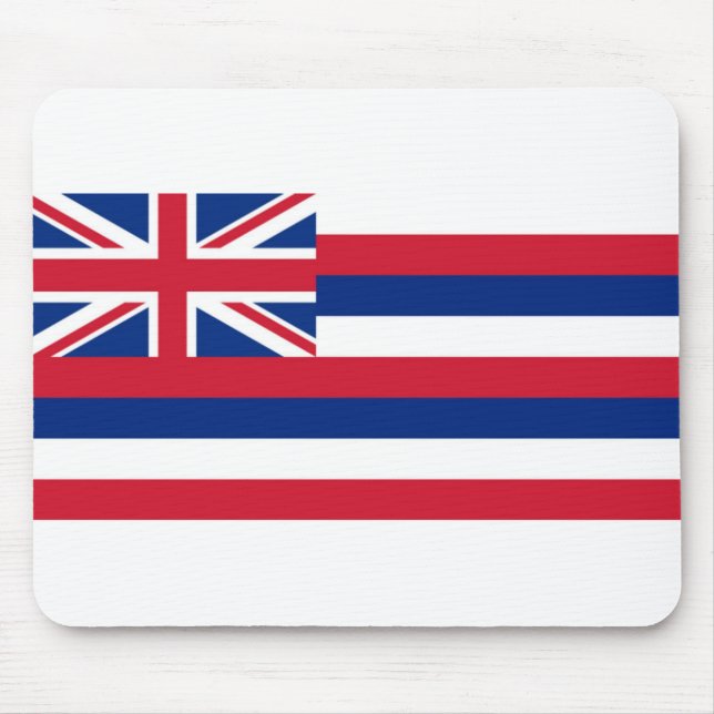 Hawaii flag mouse pad (Front)
